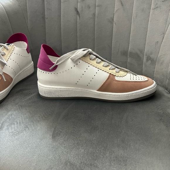Shushop Solange Sneaker size 6.5 Nude Fuchsia - Picture 4 of 9